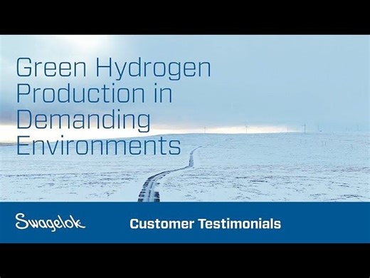 Green Hydrogen Production in Demanding Environments | Swagelok