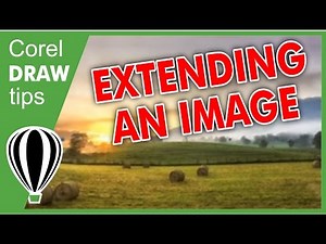 CorelDraw: Extend Images with Transparency Tricks