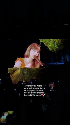 Taylor Swift Champagne Problems Piano Mishap at The Eras Tour