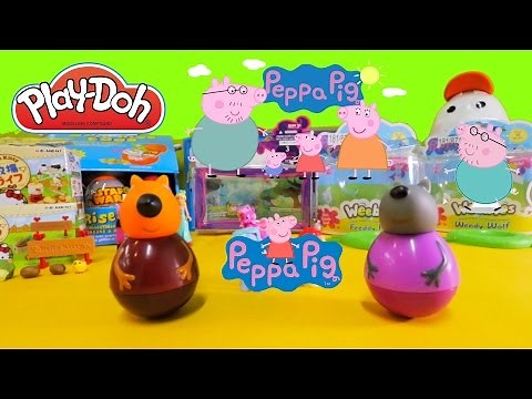 Peppa Pig Weebles - Wendy Wolf & Freddy Fox