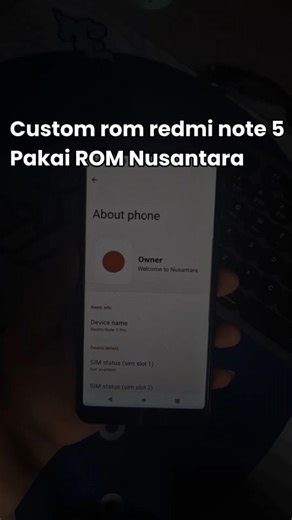 custom rom redmi note 5 di tahun 2026 shorts #youtubeshorts #gadgets #ardhifm #tutorial