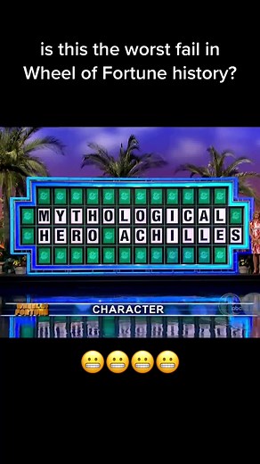 oh no… #sony #sonypicturestelevision #wheeloffortune #wheeloffortunefail