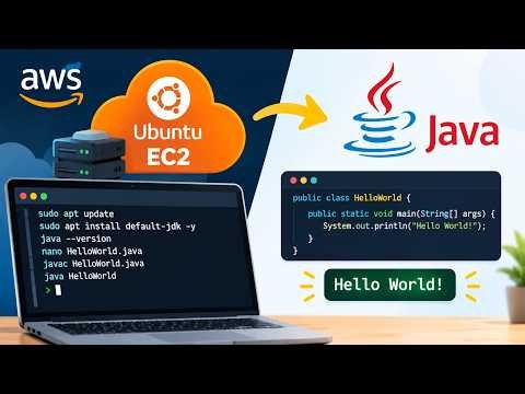 Install Jdk and run java program in aws #awstutorial #gvspace
