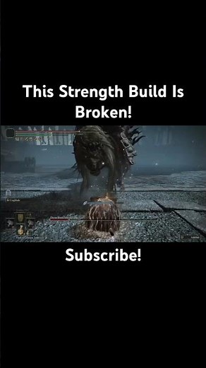 I Tried This Broken Strength Build In Elden Ring! #eldenringfromsoftware #eldenring