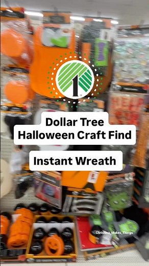 Easiest Dollar Tree Halloween DIY #budgetcrafting #halloween
