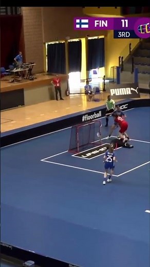 🇵🇱 Big block + sharp goalie = perfect teamwork 💪🏼 #floorball #U19WFC2026