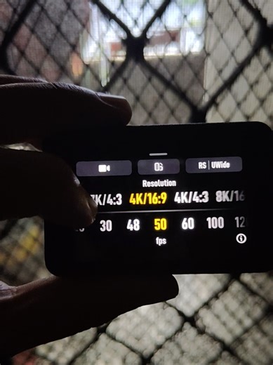 New firmware update: 8K 👀 #djiosmoaction6