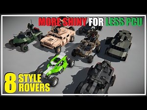 [SPACE ENGINEERS] 8 Survival Ready Rovers YOU MUST have seen!