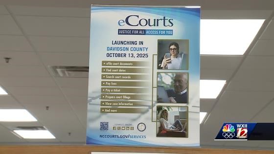 Davie and Davidson counties switch to e-Courts