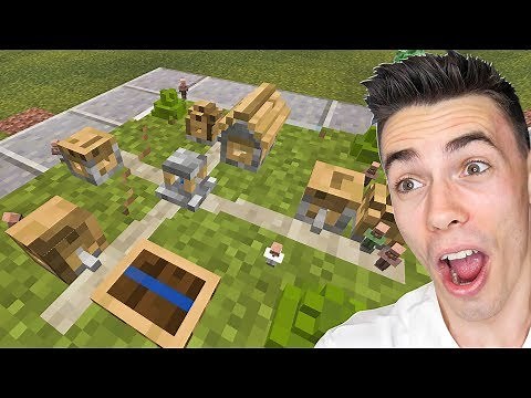 MINI VILLAGE in WOJANOWICE 2.0 in Minecraft!