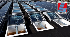 Flat Roof Window Passivhaus by LAMILUX | world’s first passivhaus certified skylight