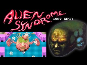 Alien Syndrome 1987 SEGA Arcade [Complete one playthrough]