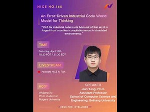 An Error-Driven Industrial Code World Model for Thinking