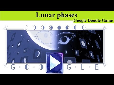 Lunar phases : Google Doodle Game, How to play explained