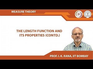 The Length Function and its Properties (Contd)