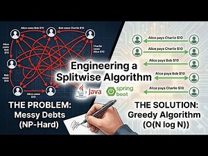 When do we actually use DSA? Engineering a Splitwise Algorithm(Java Spring Boot)