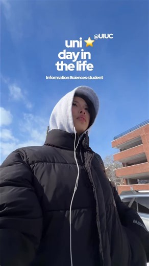 emily ☆ on Instagram: "day in the life as a college student studying information sciences at uiuc ⭐️ #college #ditl #uniminivlog #minivlog #studentlifestyle"