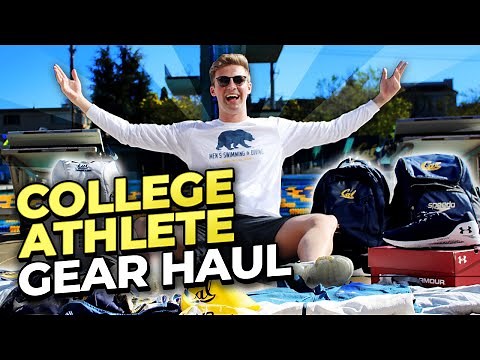 College Athlete Gear Haul | UC Berkeley Men's Swim