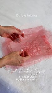 Can you already picture the premium cake designs you’d create using edible fabrics? These techniques open up a whole new world of decorating possibilities — where inspiration comes from fashion, textures, and couture gowns, and you get to turn those ideas into edible art. The best part is how simple it all is. No fancy tools or tricky ingredients, just easy steps that make a big impact. 👉 To get the recipes and techniques and start transforming fashion into cake art, check here: https://academy