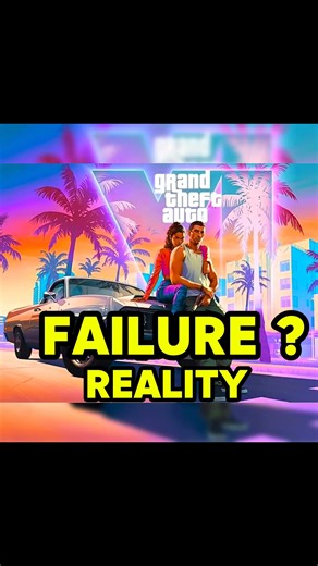 GTA 6 FAILURE reality? 😱 #gta #gta6 #gta6leaks