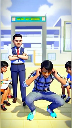 बिल्लू को मिली🤔 पनिशमेंट😭 Indian vehicles simulator 3D game #indianvehicalsimulator3d