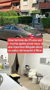 25-year-old woman dies after receiving illegal injection in Nice.
