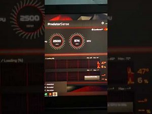 Predator Helios 300 - GPU fan going from idle to 1,000 instantly, and then going back to idle - Acer Community