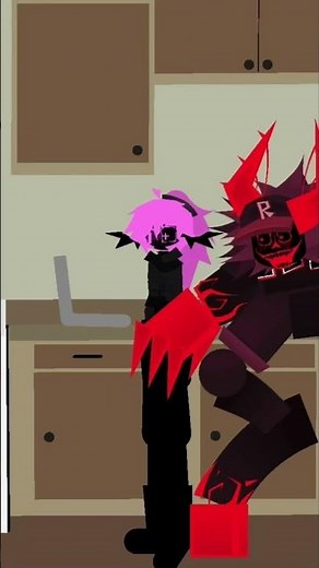 How forsaken characters react to their ship PT4 #sticknodes #animation #forsaken #roblox #fyp