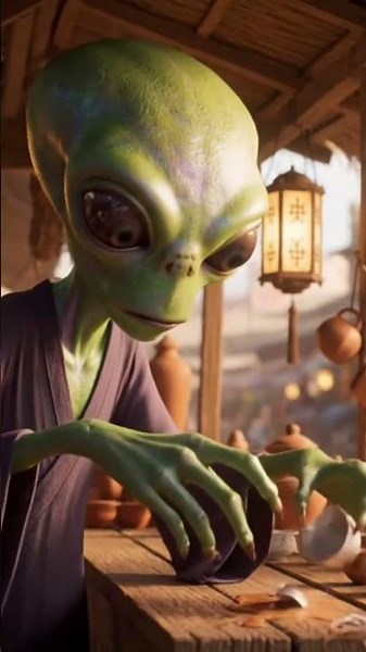 👉 Alien Funny Video 😂 | Crazy Alien Comedy Short 2025 | Trending USA Shorts