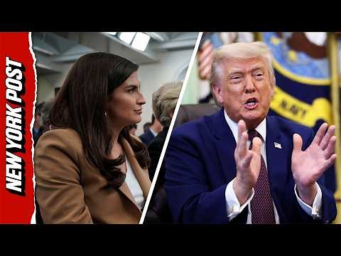 Trump SLAMS CNN's Kaitlan Collins:‘Such Hatred in Her Eyes’