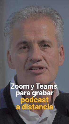Zoom y Teams para grabar podcast a distancia