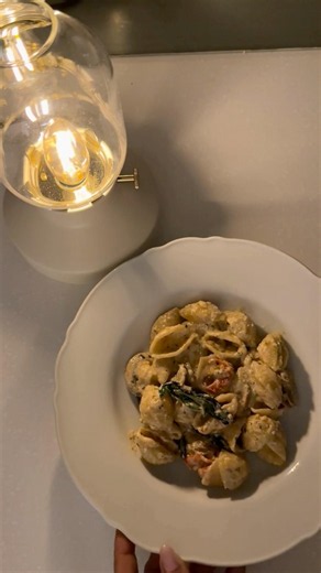 Creamy Ricotta Cheese Pasta in 10 Minutes 🍝✨🧚 #youtubeshorts #shorts #aesthetic #creamypasta
