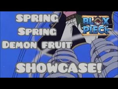Blox Fruits - Spring Fruit Showcase