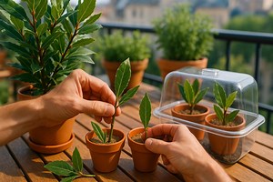 Ce geste tout simple pour bouturer votre laurier-sauce en fin d’été et ne plus jamais manquer de feuilles fraîches en cuisine