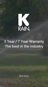 Experience the best in warranty with us. | K-Rain Manufacturing | Facebook