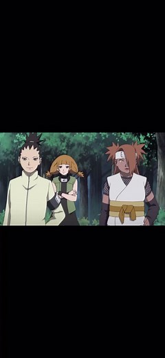 Team 10 Confrontation with Boruto and Sarada