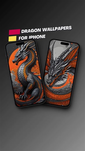 Vibrant Dragon Wallpapers for Your iPhone