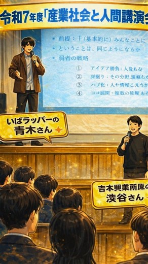 茨城県立八千代高等学校【公式】 on Instagram: "【１年次】１月20日の５，６時間目に、「産業社会と人間」の授業で「職業人講話」を実施しました。「イバラッパー」の青木さん、吉本興業株式会社 渋谷直樹さんに講演をいただきました。 #茨城県立八千代高校 #北総高校 #県立高校 #いばらき #茨城県 #八千代町 #単位制 #総合学科 #普通科 #自動車系列 #家庭系列 #福祉系列 #電気系列 #商業系列 #柔道 #ボクシング #白菜 #八菜丸 #創立50周年 #まちづくり"