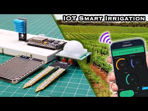 ESP8266 Smart Irrigation System Blynk
