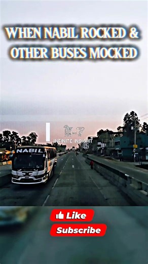 Fastest Bus on Highway 🚍💨 Speed & Power Show #nabil_paribahan #bus #highwaydrive #fastbus #transport