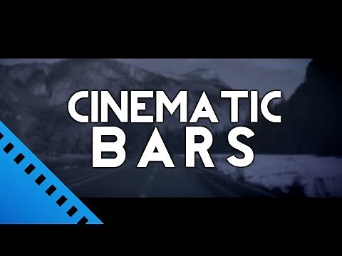 Sony Vegas Pro 14: How To Add Black Bars (Cinematic Effect)