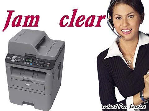 How to Solve paper Jam in BrotherMFC-L2700DW printer