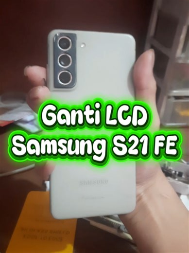 Samsung Galaxy S21 FE : Kerusakan muncul garis putih di layar nya. Service HP Android & Iphone || BISA DITUNGGU - Bergaransi - Free Pick Up Maks.3Km - Kirim Antar Kota 📍Bintaro, Tangerang Selatan 📞0851-7444-4935 #servicehp #samsungs21fe #galaxys21fe #fyp #tiktok