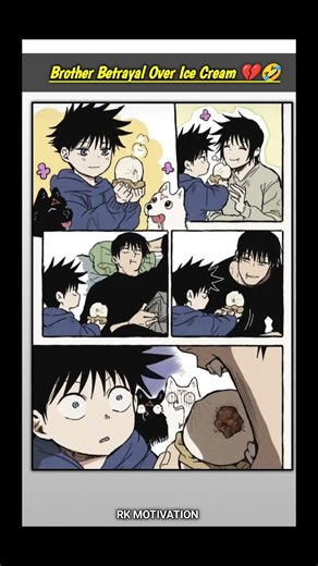 Brother Betrayal Over Ice Cream 💔🤣#dailyquotes #motivation #dailyquotes #memes