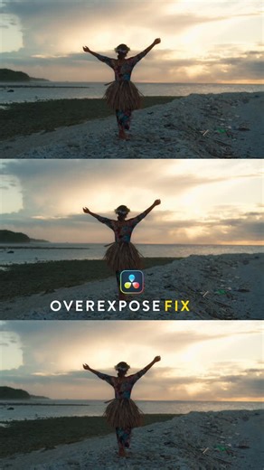 RESOLVED on Instagram: "Save overexposed footage in DaVinci Resolve . . . #davinciresolve #colorgrading #videoediting"