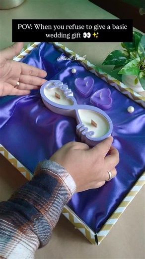 Maxell candle | Handmade Scented Candle | Agra on Instagram: "A best friend’s wedding. A carefully chosen glow. And a promise wrapped in candlelight. ✨🤍 #candleforwedding #valentinescandles #maxellcandle"