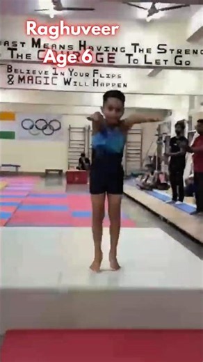 Raghuveer’s Level 4 Springboard Front Jump | Power, Flight & Confidence 💪🔥