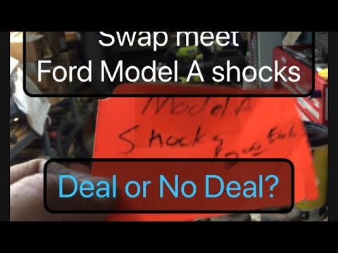 Ford Model A How-to: shocks found at swap meet-good deal or not? #ford #fordmodela #car #restoration