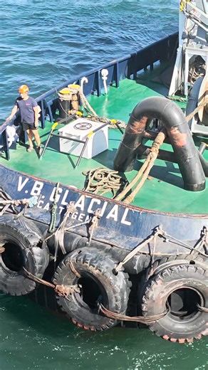 Powerfull tugboat #tugboat #ship #seafarer #SEAMAN #engine #ocean #technical #Amazing | marine photography