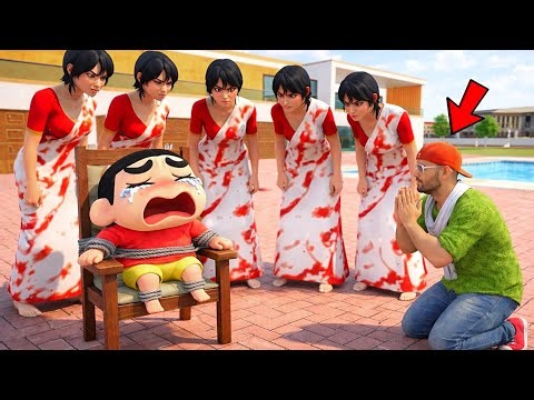 Kamla gang Kidnap Shinchan 😱🔥 Indian Theft Auto Simulator 🔥🤩 Aryan Gamerz 
